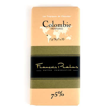 Colombian chocolate bar Pralus Colombian chocolate bar Pralus