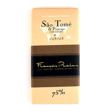 Sao Tome chocolate bar Pralus Sao Tome chocolate bar Pralus