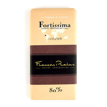 Chocolate bar Fortissima - Pralus Chocolate bar Fortissima - Pralus