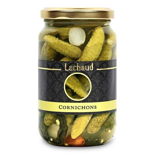 French Gherkins in Alcohol Vinegar Lachaud