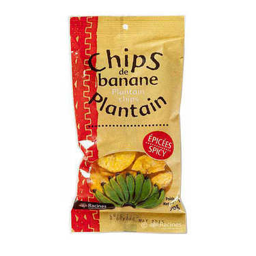 Chips de banane plantain épicées Chips de banane plantain épicées