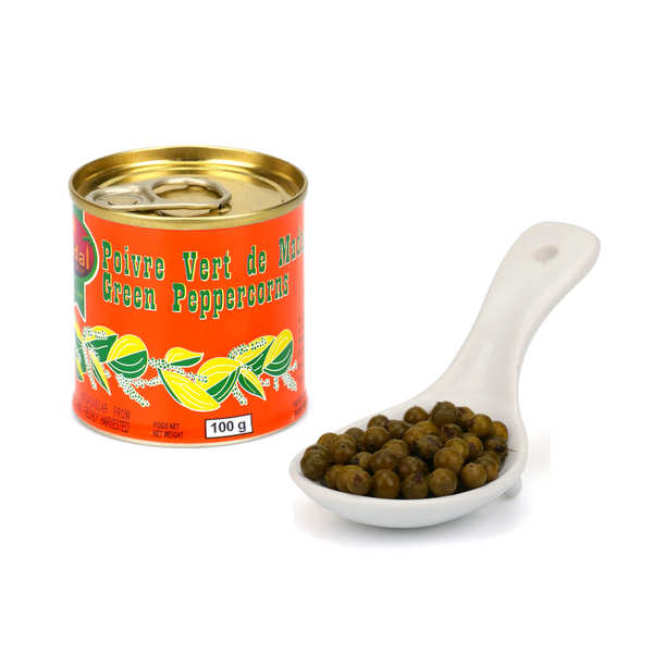 Poivre vert de madagascar - boite 100g