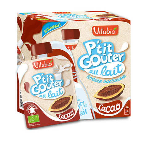 Organic P Tit Gouter With Milk And Cocoa Vitabio