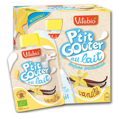 Organic P Tit Gouter With Milk And Vanilla Vitabio