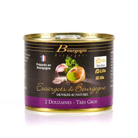 Escargots de Bourgogne en conserve très gros - Bourgogne Escargots