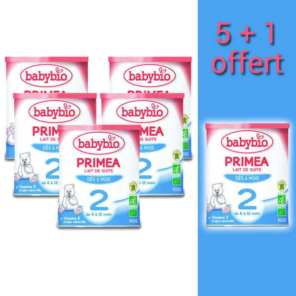 Organic Instant Milk for Child Since 6 Months 5+1 free Baby Bio