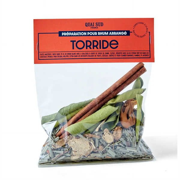 Mélange torride, préparation pour rhum arrangé - sachet 20g