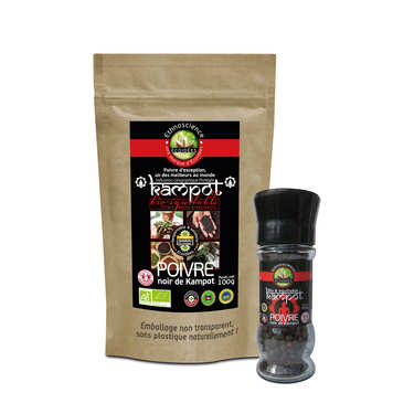 Organic Kampot Black Pepper Organic Kampot Black Pepper