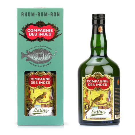 Compagnie des Indes Rum - Latino 5 years 40% - Compagnie des