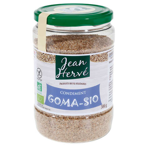 Gomasio BIO sésame complet & sel marin - Idénat - boîte 250g