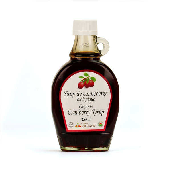 Organic cranberry syrup from Canada Ferme Vifranc Inc.