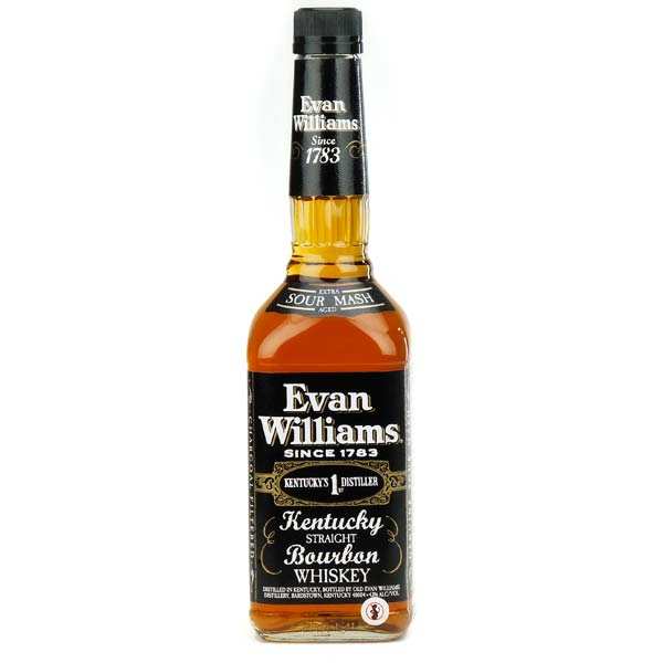 Evan Williams - Kentucky Straight Bourbon Whisky - 43% - Evan Williams ...