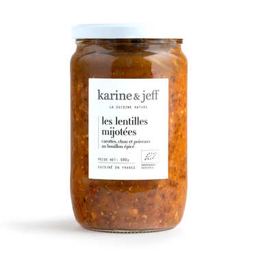 Organic and Vegan 'Petit Salé' with lentils Organic and Vegan 'Petit Salé' with lentils