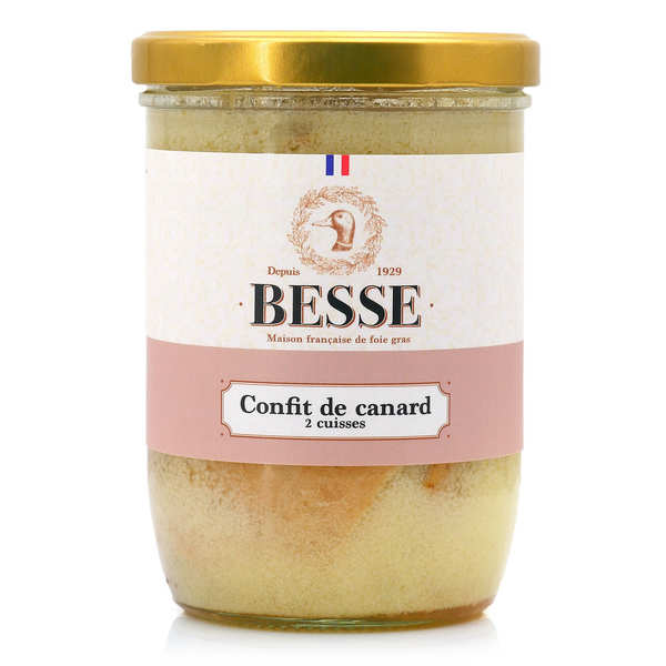 Confit de canard Besse du Sud Ouest - Pot de 2 cuisses (700g)