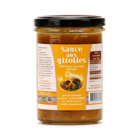 Les Cèpenades - Sauce aux girolles d'Auvergne