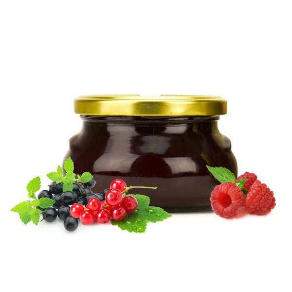 Confiture groseille, framboise et cassis Artisan du Fruit