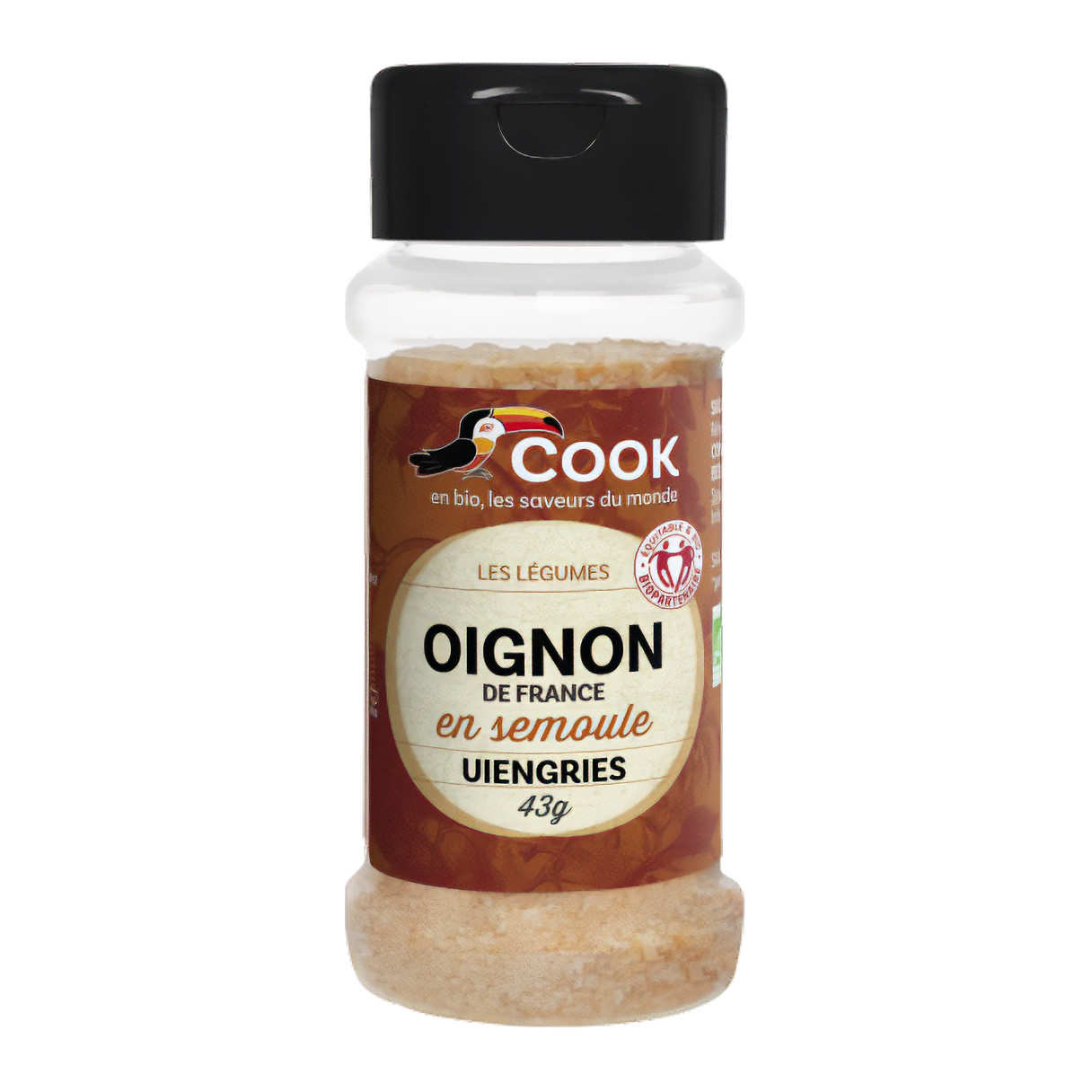 Organic Granulated Onion Cook Herbier de France