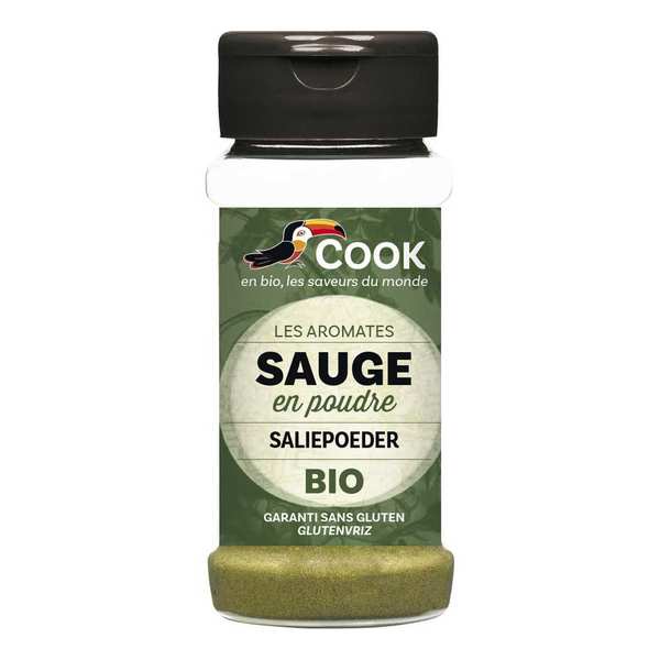 Sauge en poudre bio - Pot de 20g