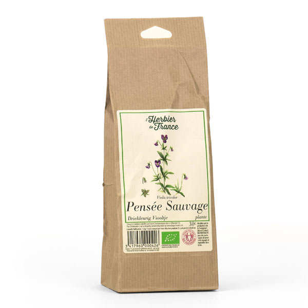 Infusion de pensée sauvage bio - sachet 30g