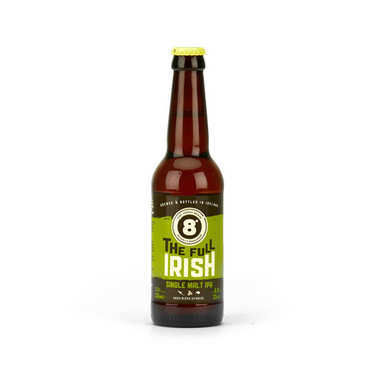8° The Full Irish Single Malt IPA 6% 8° The Full Irish Single Malt IPA 6%