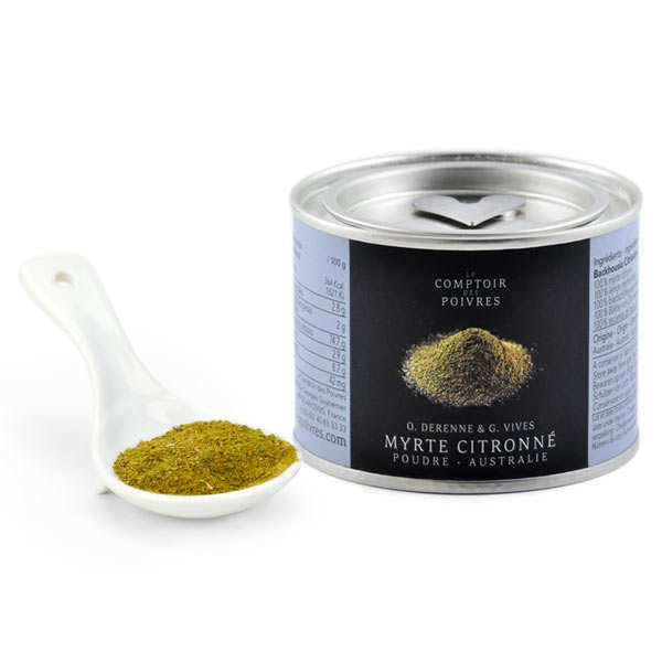 Myrte citronné en poudre - boite 50g