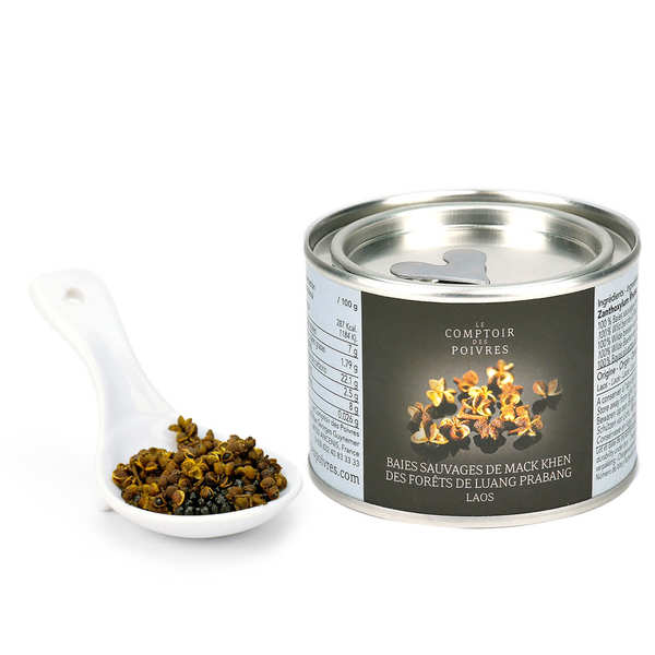 Baies sauvages des cimes de lai chau forest pepper - boite 30g