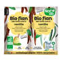 Bio flan non sucré parfum vanille