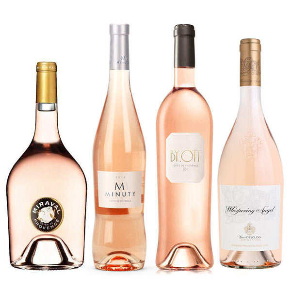 4 Assorted Rosés from Provence