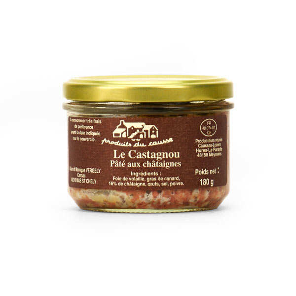 Chestnut Pâté - Castagnou - Produits du Causse