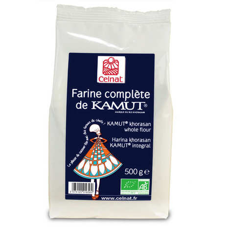 Celnat - Farine complète de kamut ® bio (blé de khorasan)
