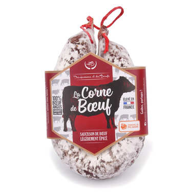 Saucisson de bœuf Angus épicé façon chorizo Saucisson de bœuf Angus épicé façon chorizo