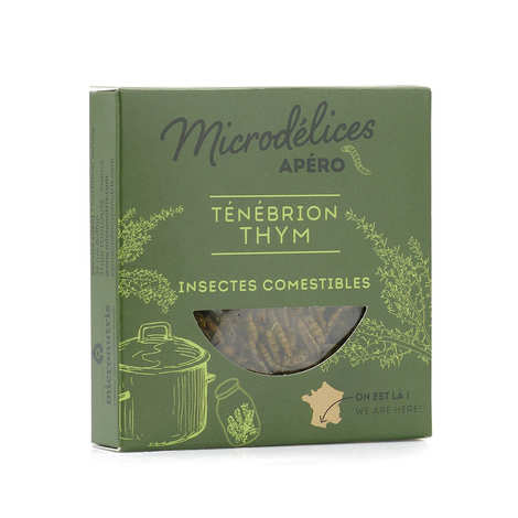 Crickets And Tenebrios Thyme Flavor Micronutris
