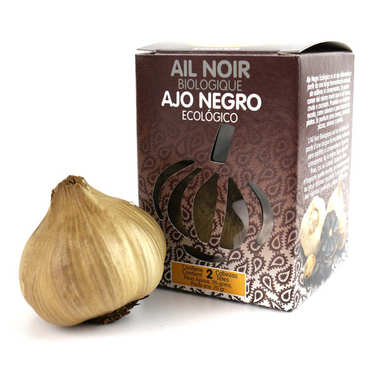 Organic Fermented Black Garlic From Spain (2 heads) Organic Fermented Black Garlic From Spain (2 heads)