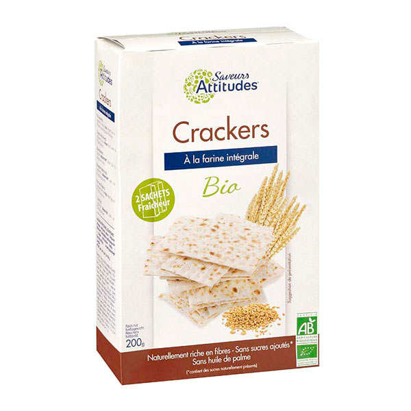 Organic Crackers Unleavened Bread Way