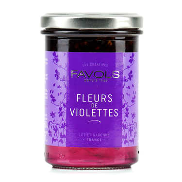 Les Créatives - Violet Flowers Confit Les Créatives - Violet Flowers Confit