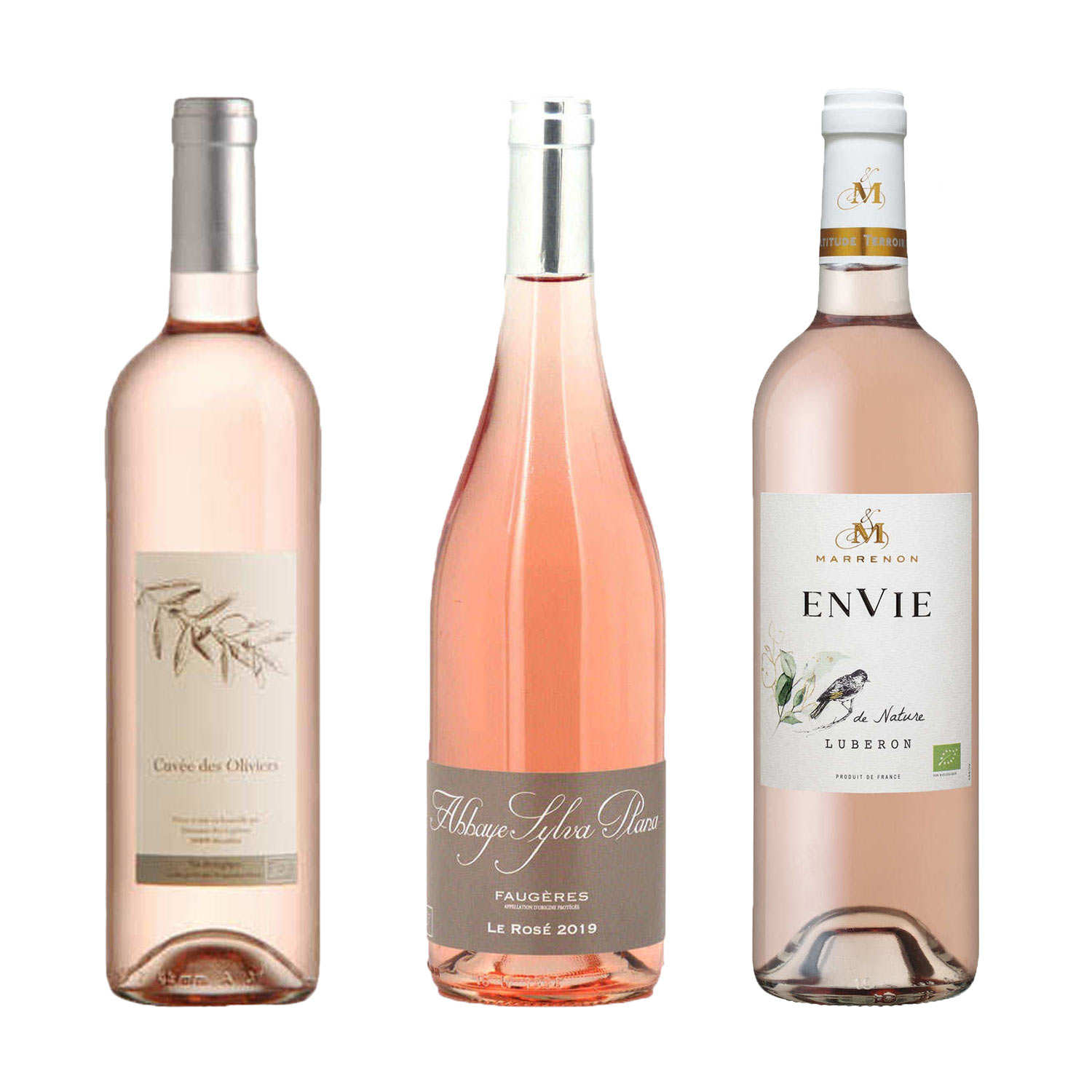 3 Organic Rosé Wines from France