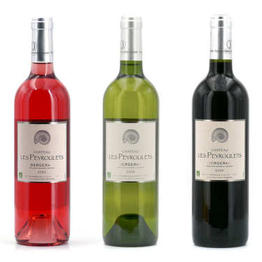 3 Organic Wines Château Les Peyroulets 3 Organic Wines Château Les Peyroulets