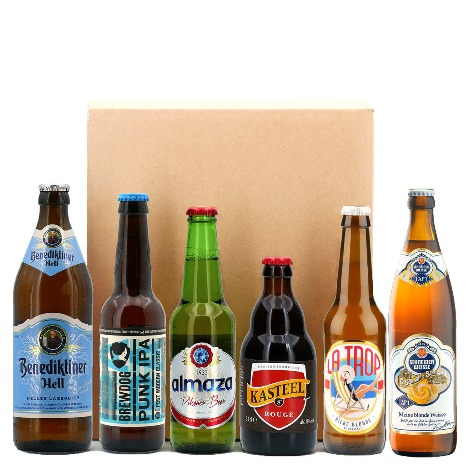 6 beer discovery box - 6 month subscription