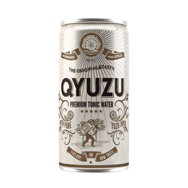 Burk med Premium Tonic Water från Qyuzu