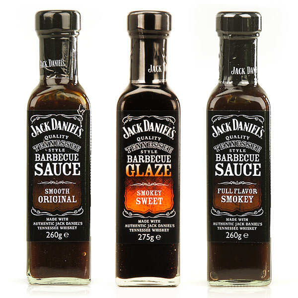 Jack daniels shop sauce gift set