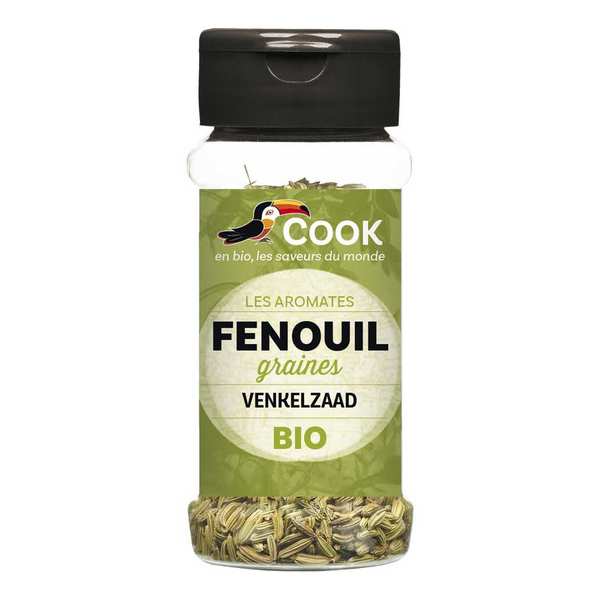 Fenouil en graines bio - Pot de 30g