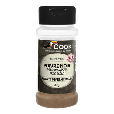 Organic ground Black Pepper Organic ground Black Pepper