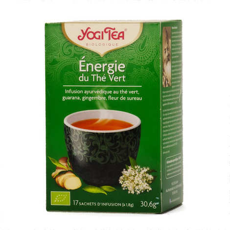 Yogi Tea Energie Du Thé Vert 17 Sachets Infusion