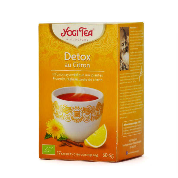 Ceai DETOX Energy Bio 12 plicuri Yogi Tea cu plante si mirodenii special alese