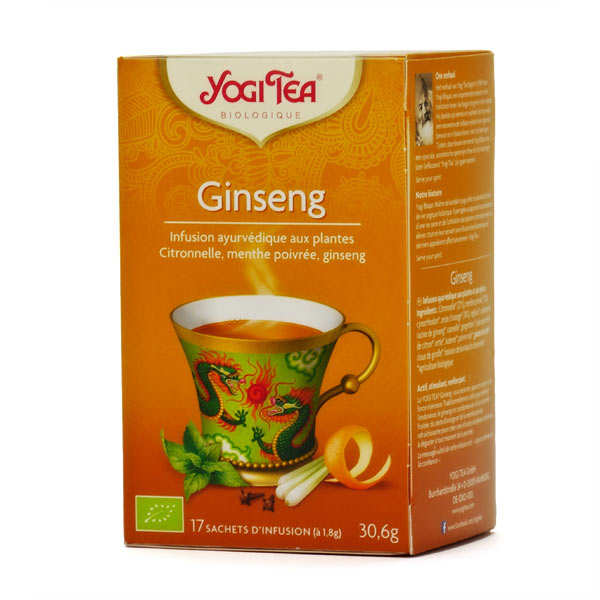 Organic Ginseng herbal Tea Yogi Tea Yogi Tea