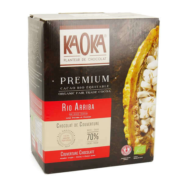 Palets de chocolat couverture noir 55%