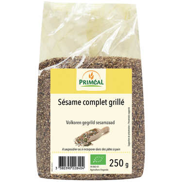 Sésame complet grillé bio Sésame complet grillé bio