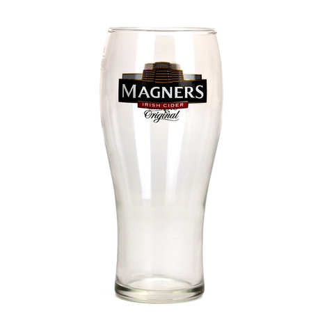 Details about   2x Magners Original Irish Cider 1 Pint Glasses Tulip Style Glass Crown Marked 