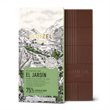 Dark Chocolate Bar El Jardin 69% by Michel Cluizel Dark Chocolate Bar El Jardin 69% by Michel Cluizel