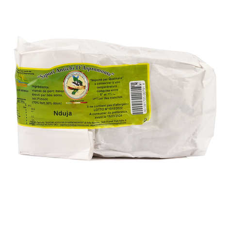 Sapori Antichi d'Aspromonte - Nduja - Spécialité de saucisse de Calabre